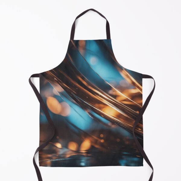 Item preview, Abstract gold and blue designed and sold by ADP76.