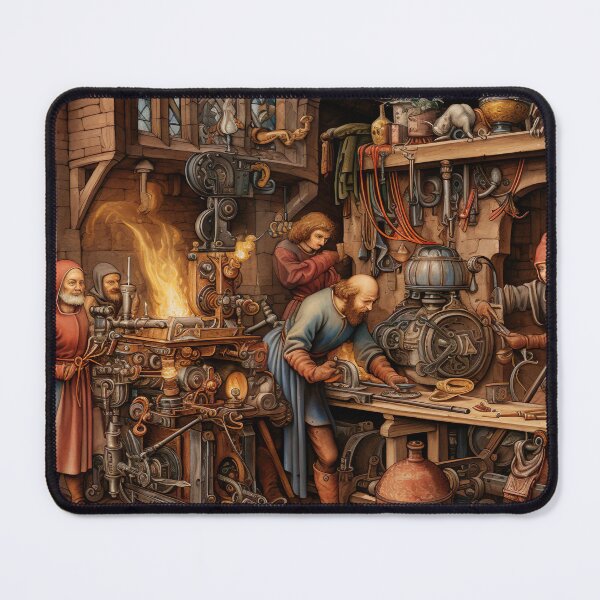 Item preview, Medieval - The Blacksmiths Forge designed and sold by KootenayDesigns.