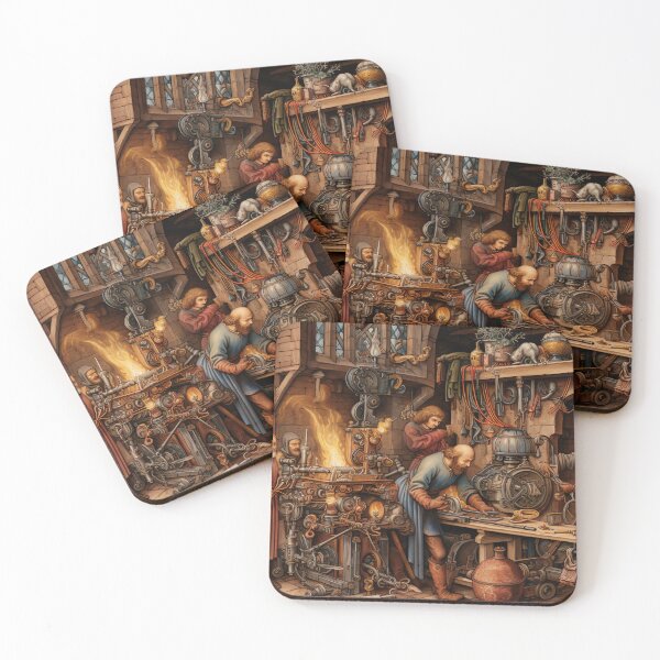 Item preview, Medieval - The Blacksmiths Forge designed and sold by KootenayDesigns.