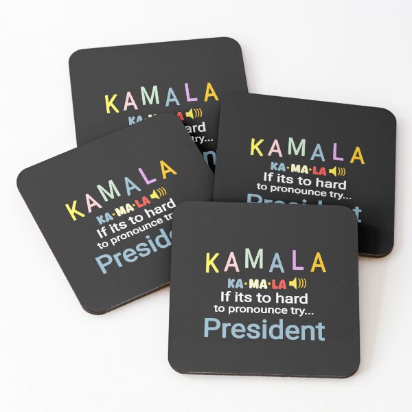 Item preview, kamala hard to pronounce president  designed and sold by vibeno1.
