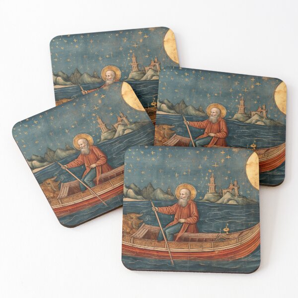 Item preview, Medieval - The Boat Man designed and sold by KootenayDesigns.
