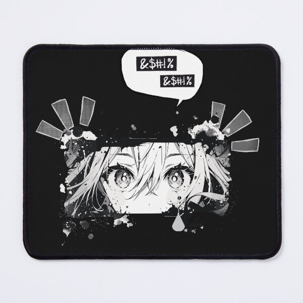 Item preview,  anime white and black demon slayer designed and sold by Honeylee15.