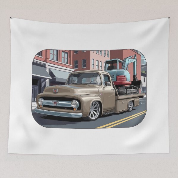 Item preview, Tow Truck designed and sold by CookiesMerch.