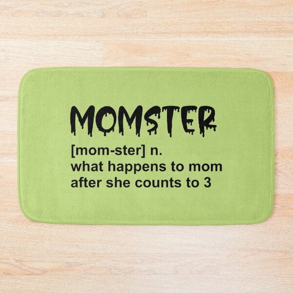 Item preview, Momster What Happens to Mom After She Counts to 3 | Funny Mom Halloween designed and sold by jensbyorlando.
