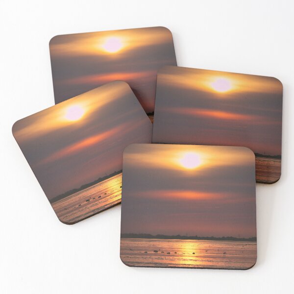 Item preview, Sunset over the Wadden Sea in Dangast designed and sold by Ruhrpottpicture.