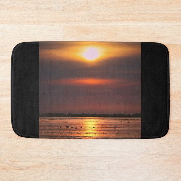 Item preview, Sunset over the Wadden Sea in Dangast designed and sold by Ruhrpottpicture.