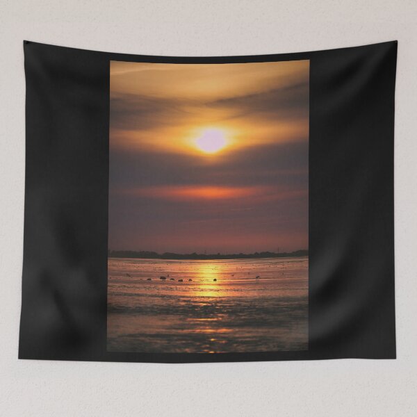 Item preview, Sunset over the Wadden Sea in Dangast designed and sold by Ruhrpottpicture.