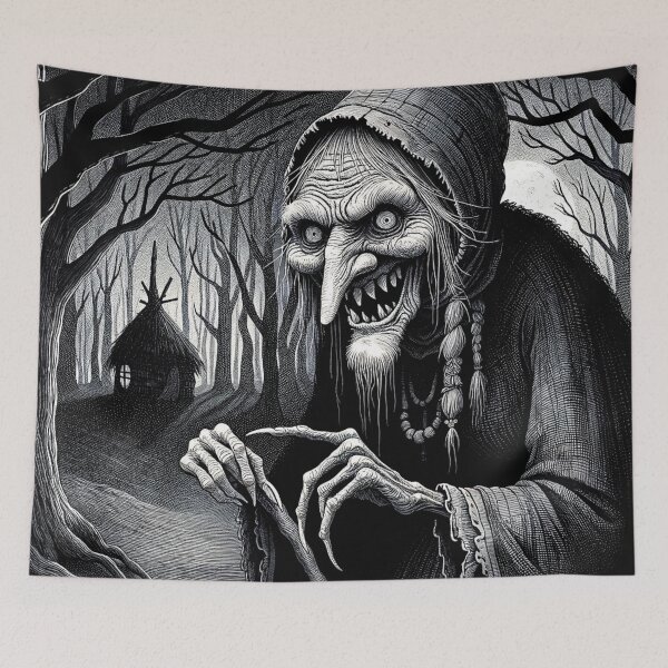 Item preview, Baba Yaga: The Wicked Witch of the Woods designed and sold by aunins7.