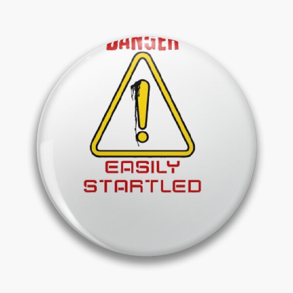 Item preview, Danger Easily Startled Artistic designed and sold by KoumlisArt.