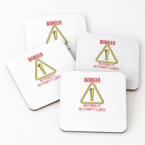 Item preview, Danger Easily Startled Artistic designed and sold by KoumlisArt.