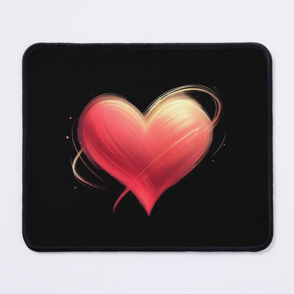 Item preview, Brushstroke Heart Artwork designed and sold by pumsquare.