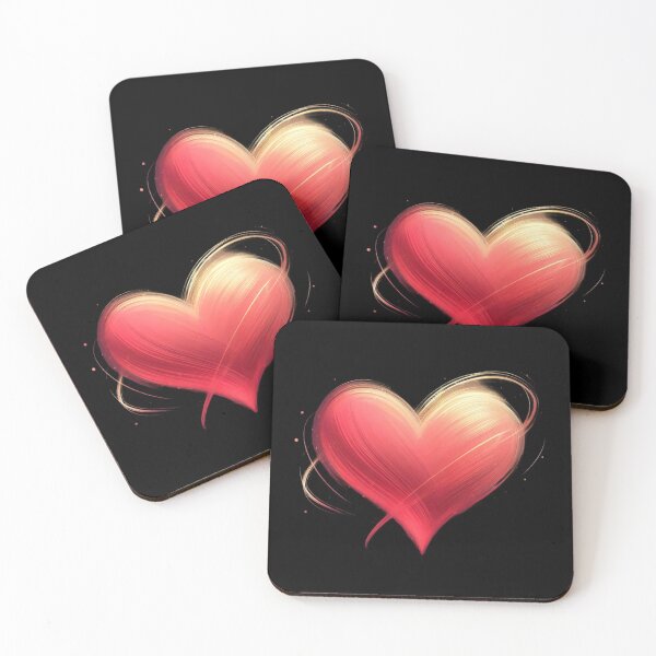Item preview,  Brushstroke Heart Artwork designed and sold by pumsquare.