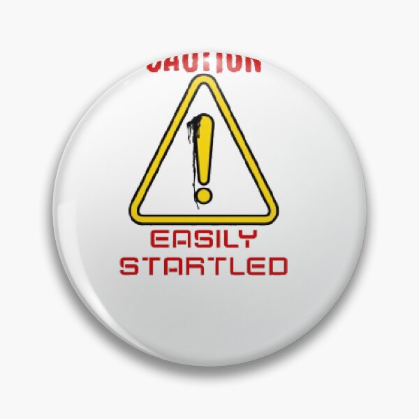 Item preview, Caution Easily Startled Artistic designed and sold by KoumlisArt.