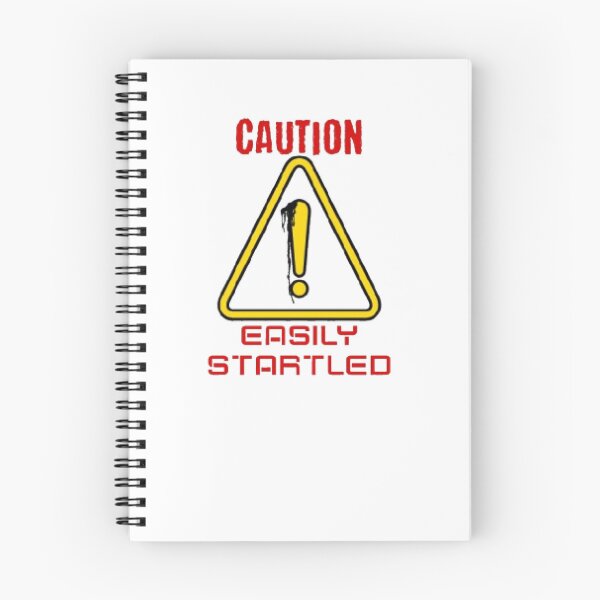 Item preview, Caution Easily Startled Artistic designed and sold by KoumlisArt.