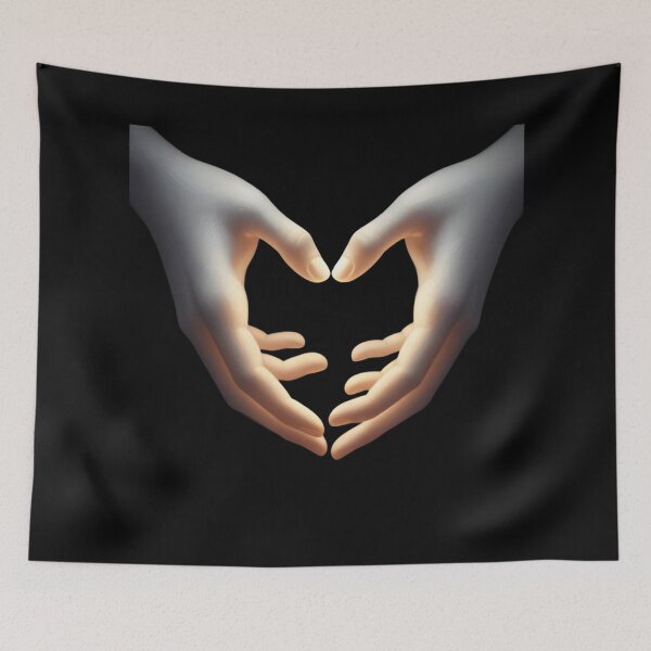 Item preview,  Illuminated Heart Hands designed and sold by pumsquare.