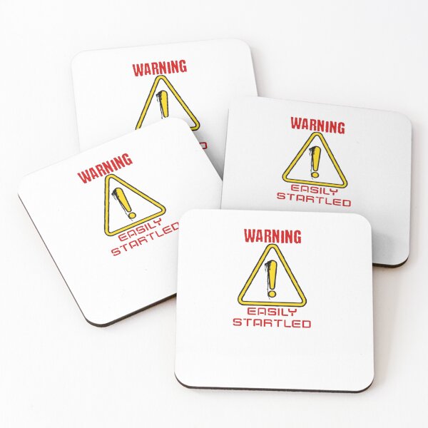 Item preview, Warning Easily Startled Artistic designed and sold by KoumlisArt.