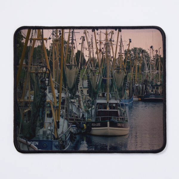 Item preview, Shrimp boat in the port of Greetsiel designed and sold by Ruhrpottpicture.