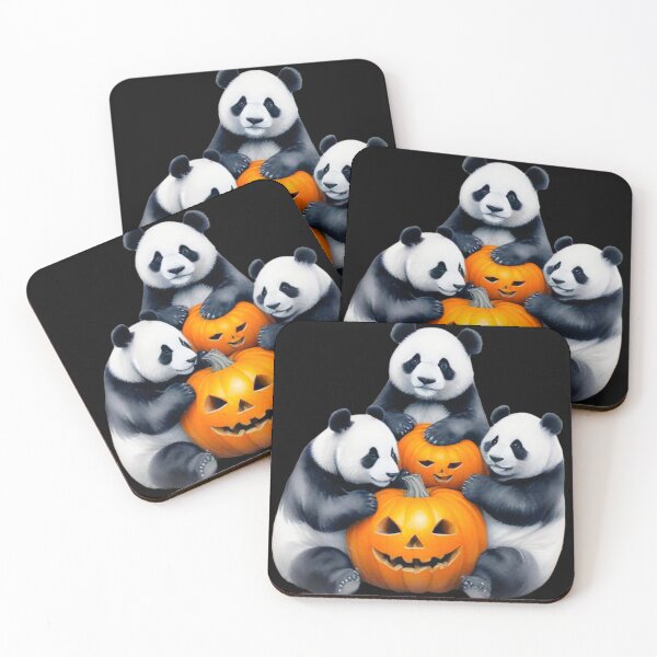 Item preview, Halloween Pandas,  designed and sold by I-TimeCrafted.
