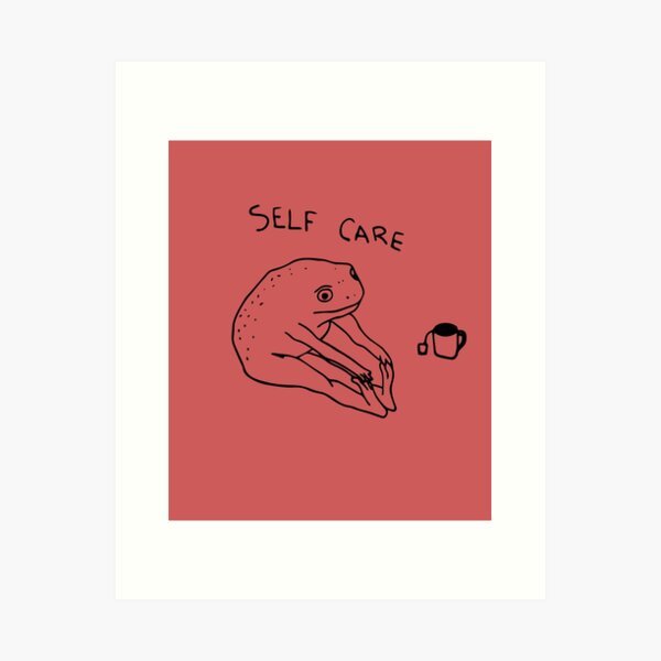 Item preview, Copy of Self care frog, designed and sold by NeShopp.