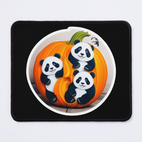 Item preview, Halloween Pandas designed and sold by I-TimeCrafted.