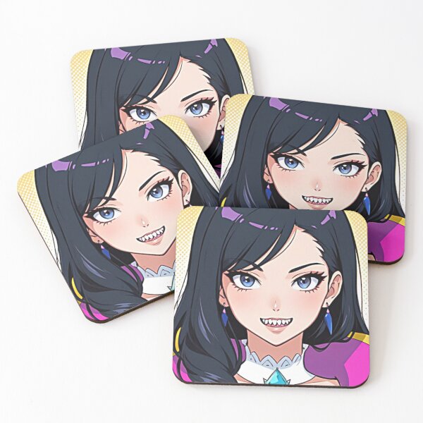 Item preview, Beautiful Anime Girl With Big Sharp Teeth designed and sold by Innercosmic.