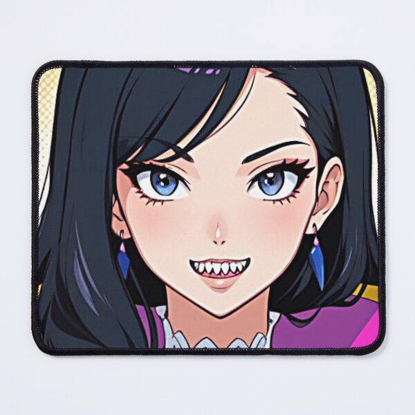 Item preview, Beautiful Anime Girl With Big Sharp Teeth designed and sold by Innercosmic.