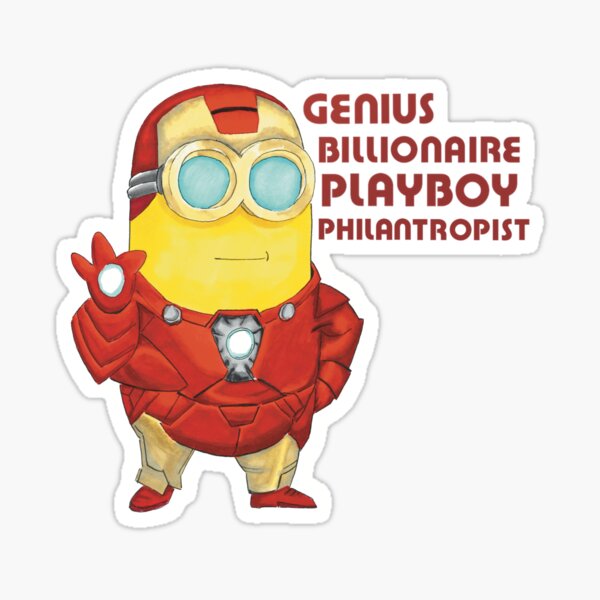 Item preview, Genius, billionaire, playboy, philanthropist designed and sold by BPArt83.