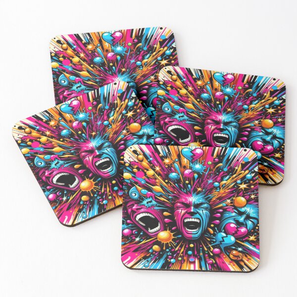 Item preview, Emotional Graffiti with Bursting Colors designed and sold by Imaginarium of Chaos falcon88 .