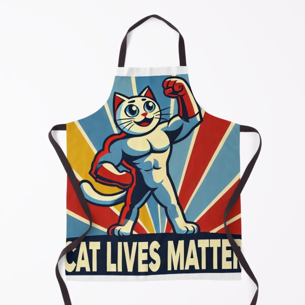 Item preview, Cat lives matter / super hero cat designed and sold by LostForSpace.
