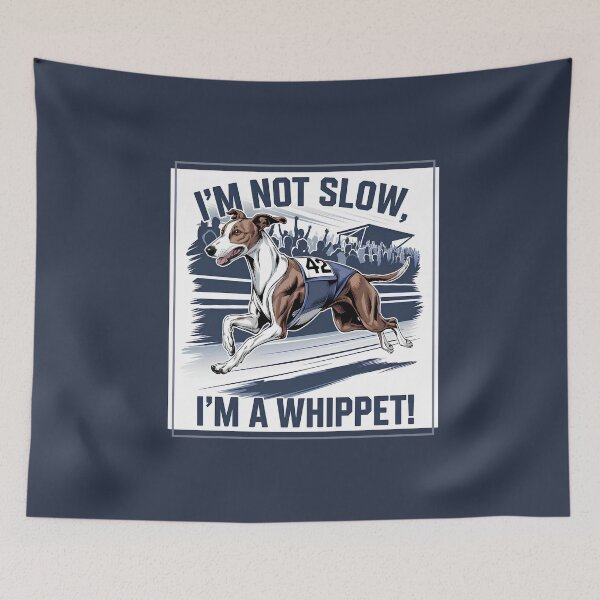 Item preview, Whippet Racer - Fast and Fearless designed and sold by ArtPompon.