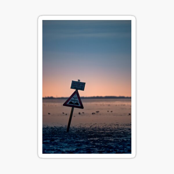 Item preview, Sunset in Dangast - Beware of Jade Bay designed and sold by Ruhrpottpicture.