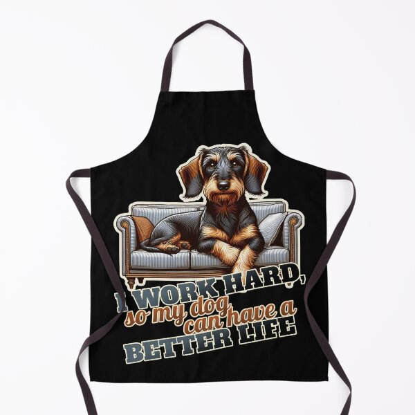 Item preview, Work hard Wire-haired Dachshund Couch, Sofa designed and sold by ThisDress.