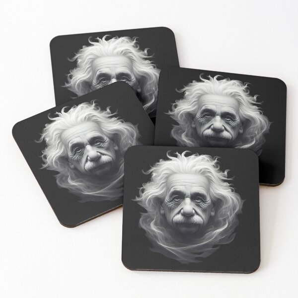 Item preview,  Surreal Einstein Portrait with Smoke Effect designed and sold by pumsquare.