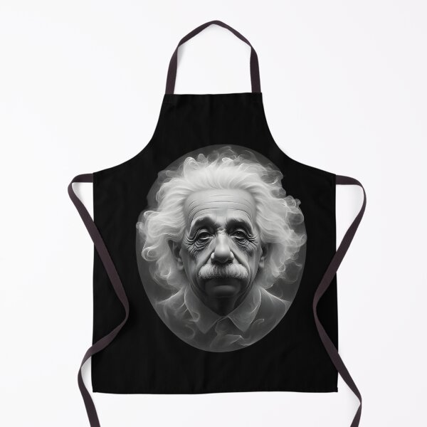 Item preview, Einstein Portrait - Surreal Monochrome Art designed and sold by pumsquare.