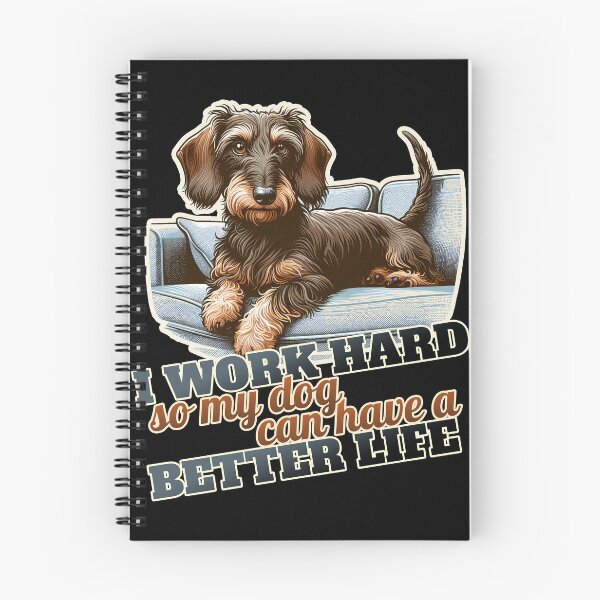 Item preview, Work hard Wire-haired Dachshund Couch, Sofa designed and sold by ThisDress.