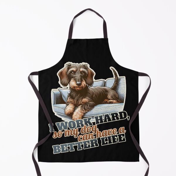 Item preview, Work hard Wire-haired Dachshund Couch, Sofa designed and sold by ThisDress.