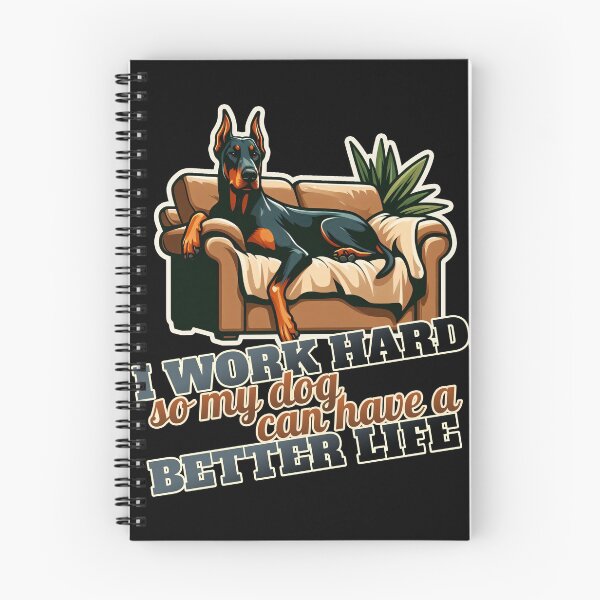 Item preview, Work hard Doberman Dobie Couch, Sofa designed and sold by ThisDress.