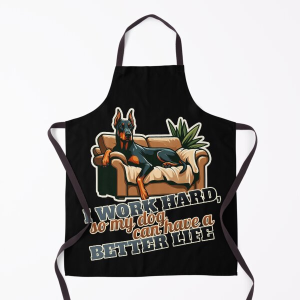 Item preview, Work hard Doberman Dobie Couch, Sofa designed and sold by ThisDress.