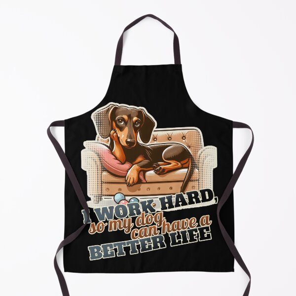 Item preview, Work hard Dachshund Couch, Sofa designed and sold by ThisDress.