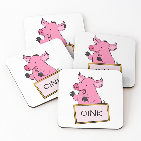 Item preview, Pig with scoreboard oink designed and sold by Ekaterina  Biserova.