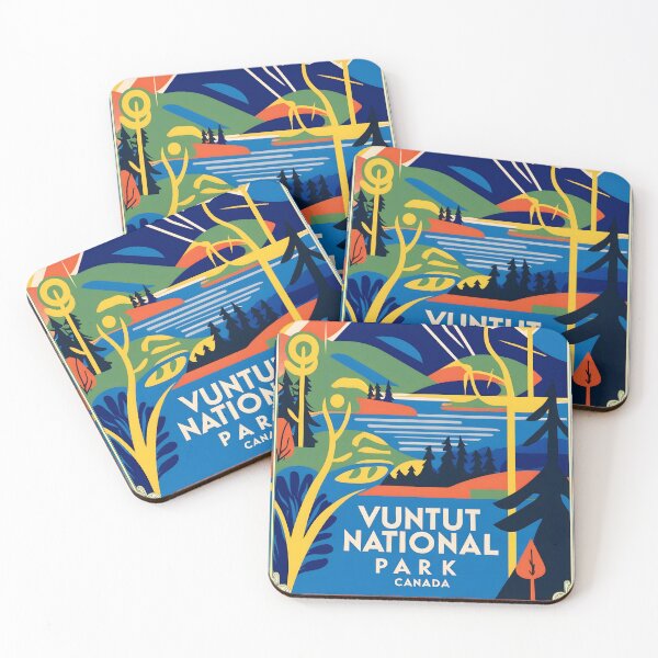 Item preview, Vuntut National Park Canada Vintage Travel Tourism  designed and sold by TravelersGems.
