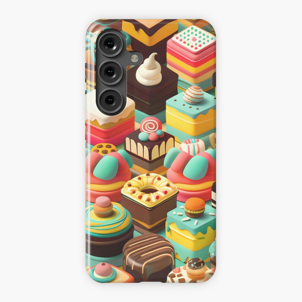 Samsung Galaxy Snap Case — Frosted Isometric Pastries
