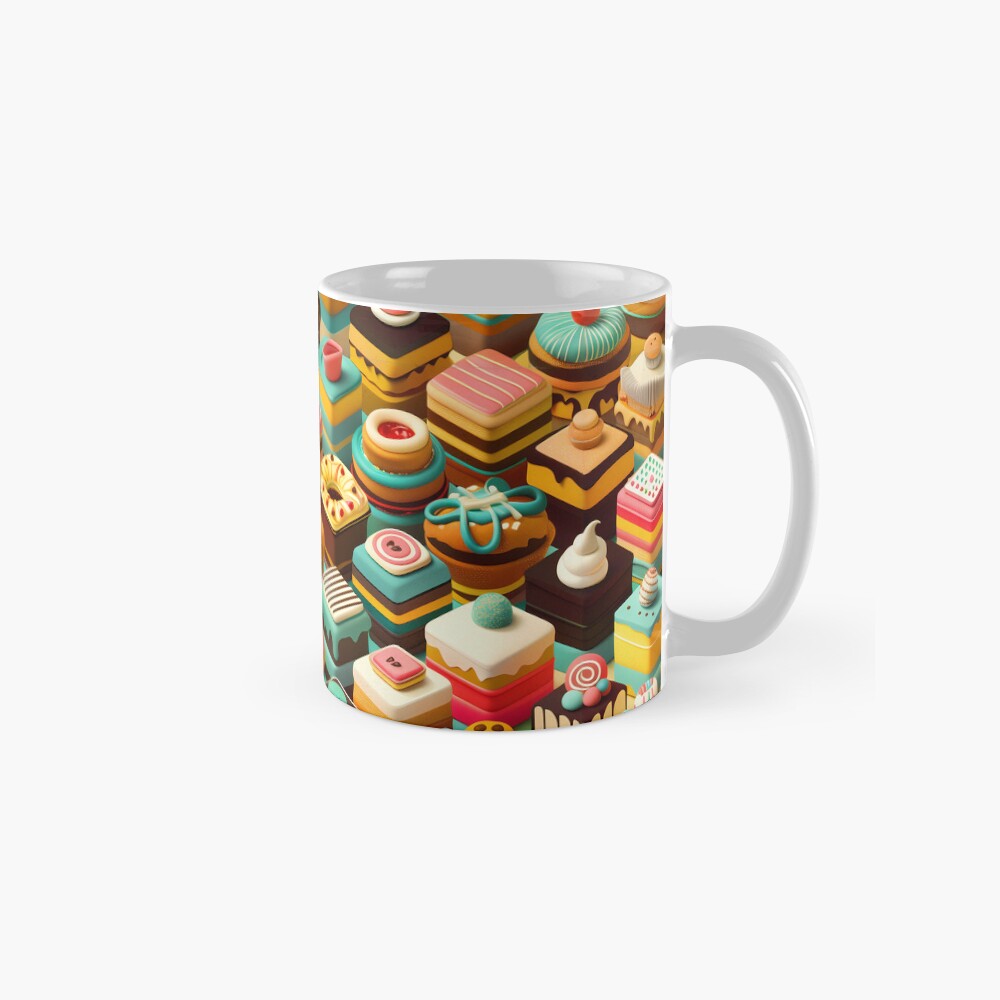 Classic Mug Frosted Isometric Pastries