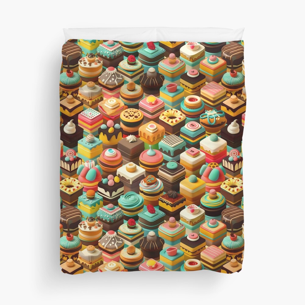 Frosted Isometric Pastries