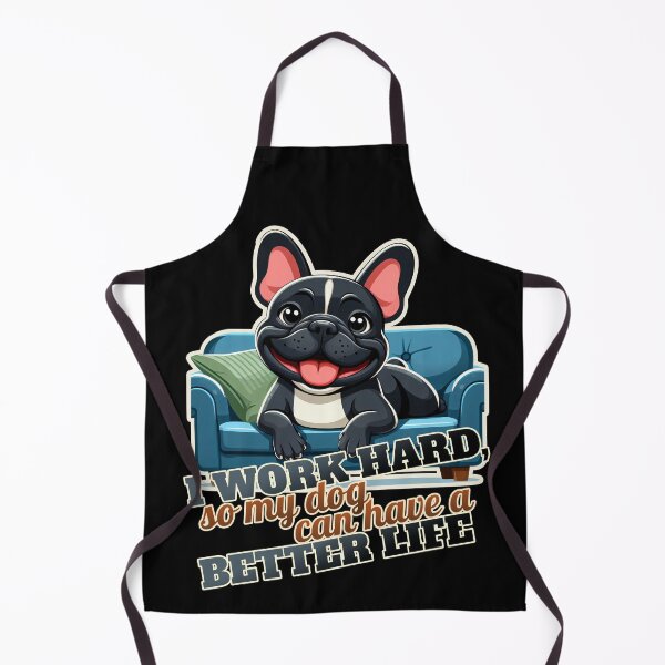 Item preview, Work hard French bulldog, frenchie Couch, Sofa designed and sold by ThisDress.