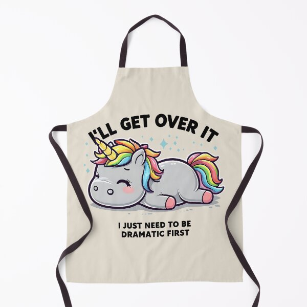 Aperçu de l'œuvre Je m'en remettrai - Dramatic Unicorn créée et vendue par elmindo.