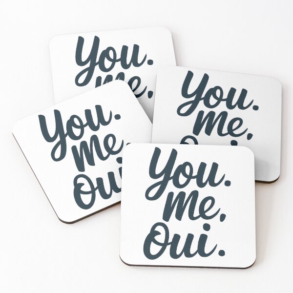 Item preview, You. Me. Oui. designed and sold by Angry Swan Designs.