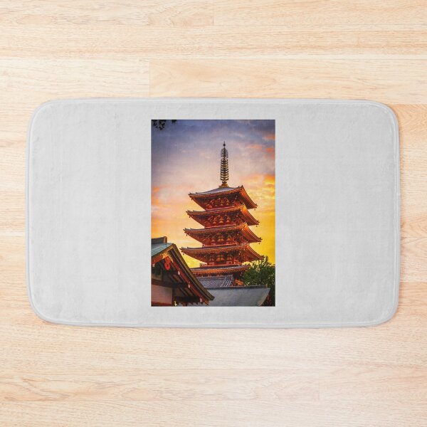 Item preview, Asakusa Gojunoto in the evening designed and sold by JAPANESE FAVORITES.