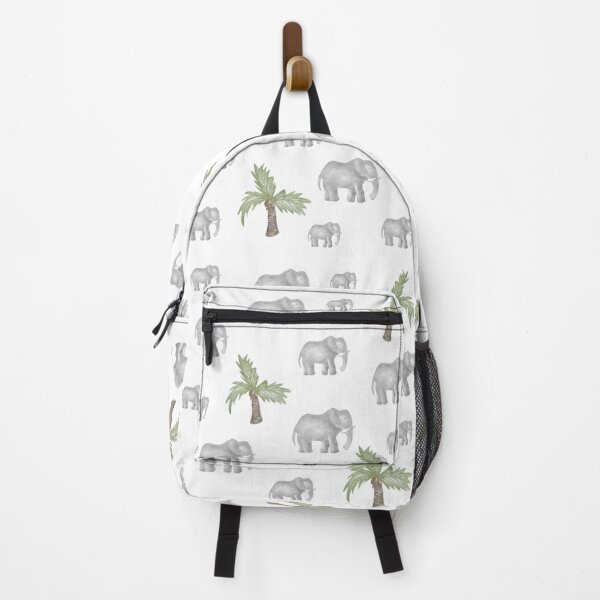 Item preview, Elephants and Palm Trees Pattern designed and sold by happytanya.