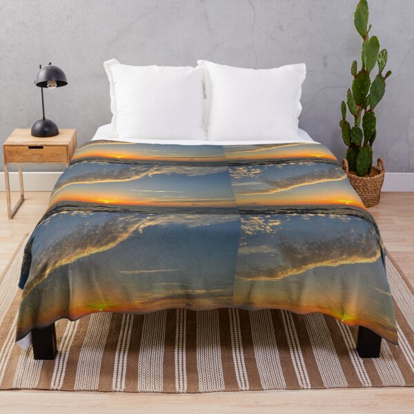 Item preview, The sunrise scenery of Jeju sea with clouds, sea, and rising sun that gives off a strong autumn feeling, east of Jeju, Korea. designed and sold by human8891.